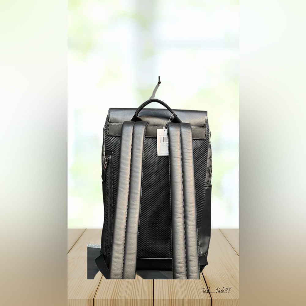 Coach Mens Track Backpack in Signature Canvas✨NWT✨ MSRP $650 - Picture 2 of 8